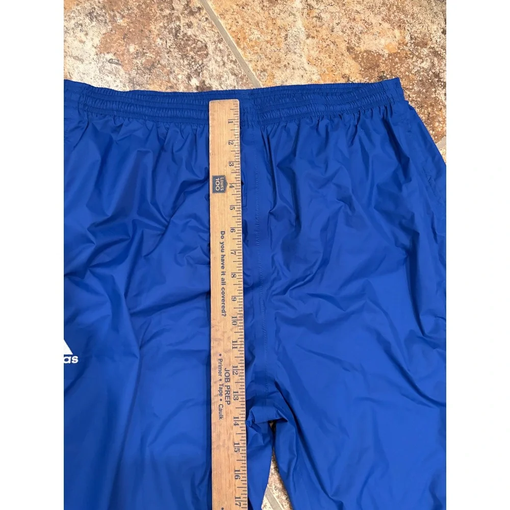Adidas Kansas Jayhawks Track Suit Mens Large Blue Jacket Pants Set Basketball